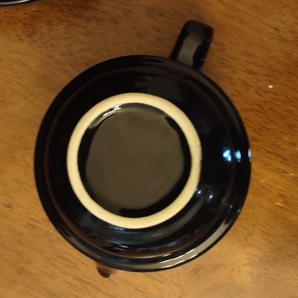 Old Amsterdam Porcelain Works Black Tea for One Stacking Teapot and Cup - Picture 4 of 4